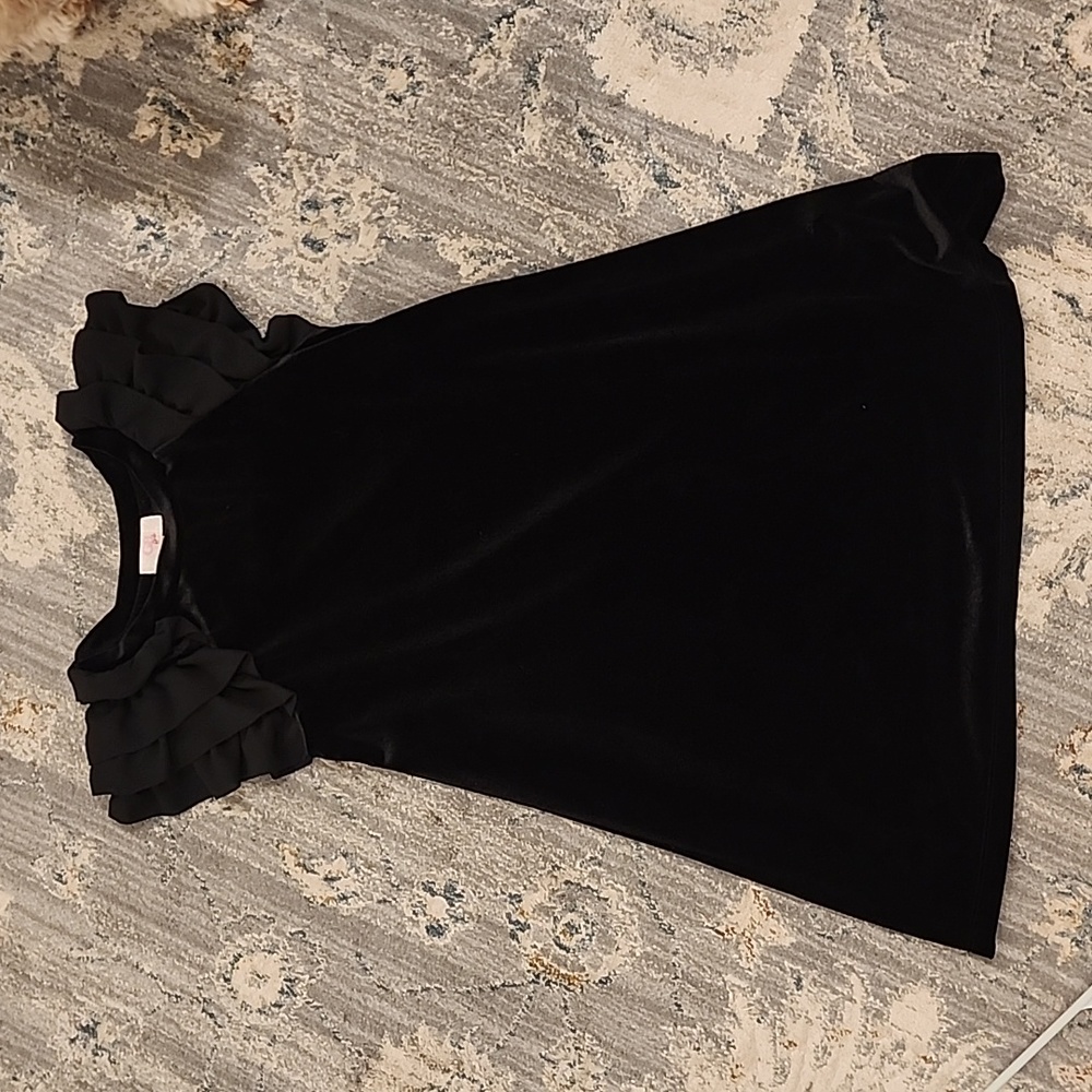 GB girls holiday velvet dress